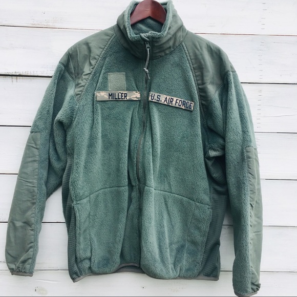 fleece jacket air force